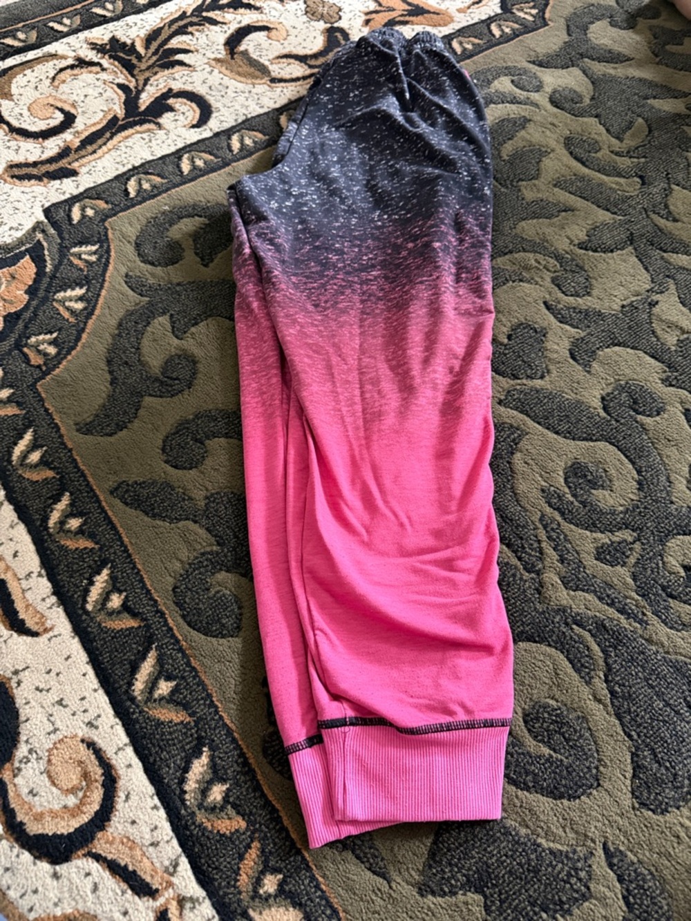 LuLaRoe Black and White Speckled Joggers